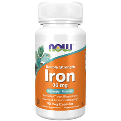 NOW Iron 36 mg Bisglycinate hero image