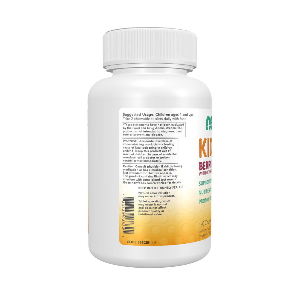 NOW Kid Vits Berry Lemonade packaging