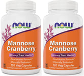 NOW Foods Mannose Cranberry bottle with label