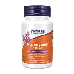 NOW Pycnogenol 100 mg with Amla 60-vegan capsules bottle