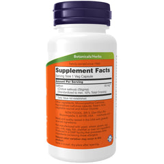 NOW Foods saffron whole stigma bottle and label