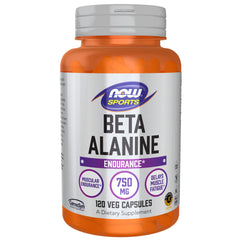 NOW Sports Beta-Alanine 750 mg bottle front