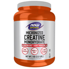 NOW Sports Micronized Creatine Monohydrate 500 g container