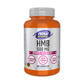 NOW Sports HMB 500 mg bottle and label