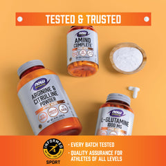 NOW L-Carnitine Liquid GMP seal image communicates rigorous quality standards.