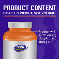 NOW Whey Protein label detail with BV and BCAAs