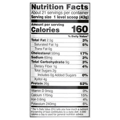 GMP Quality Assured seal on NOW Whey Protein packaging