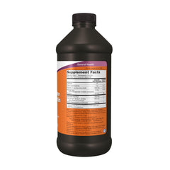 NOW Glucosamine & Chondroitin with MSM Liquid label close-up