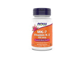 NOW Supplements MK-7 Vitamin K-2 100 mcg bone health and cardiovascular support packaging