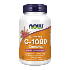 NOW Vitamin C-1000 Complex bottle label