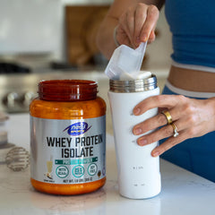 NOW Foods Whey Protein Isolate ingredients list Creamy Vanilla 1.8 lb