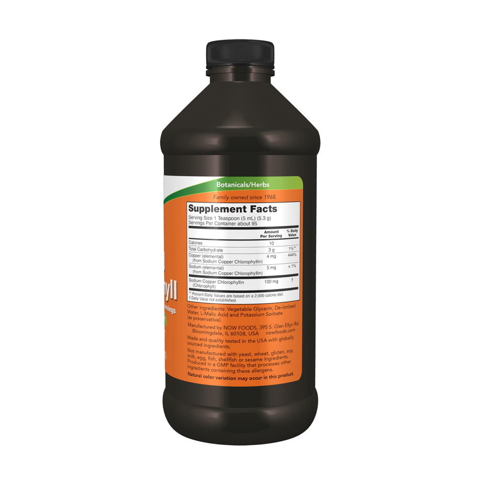 NOW Foods Chlorophyll Liquid bottle