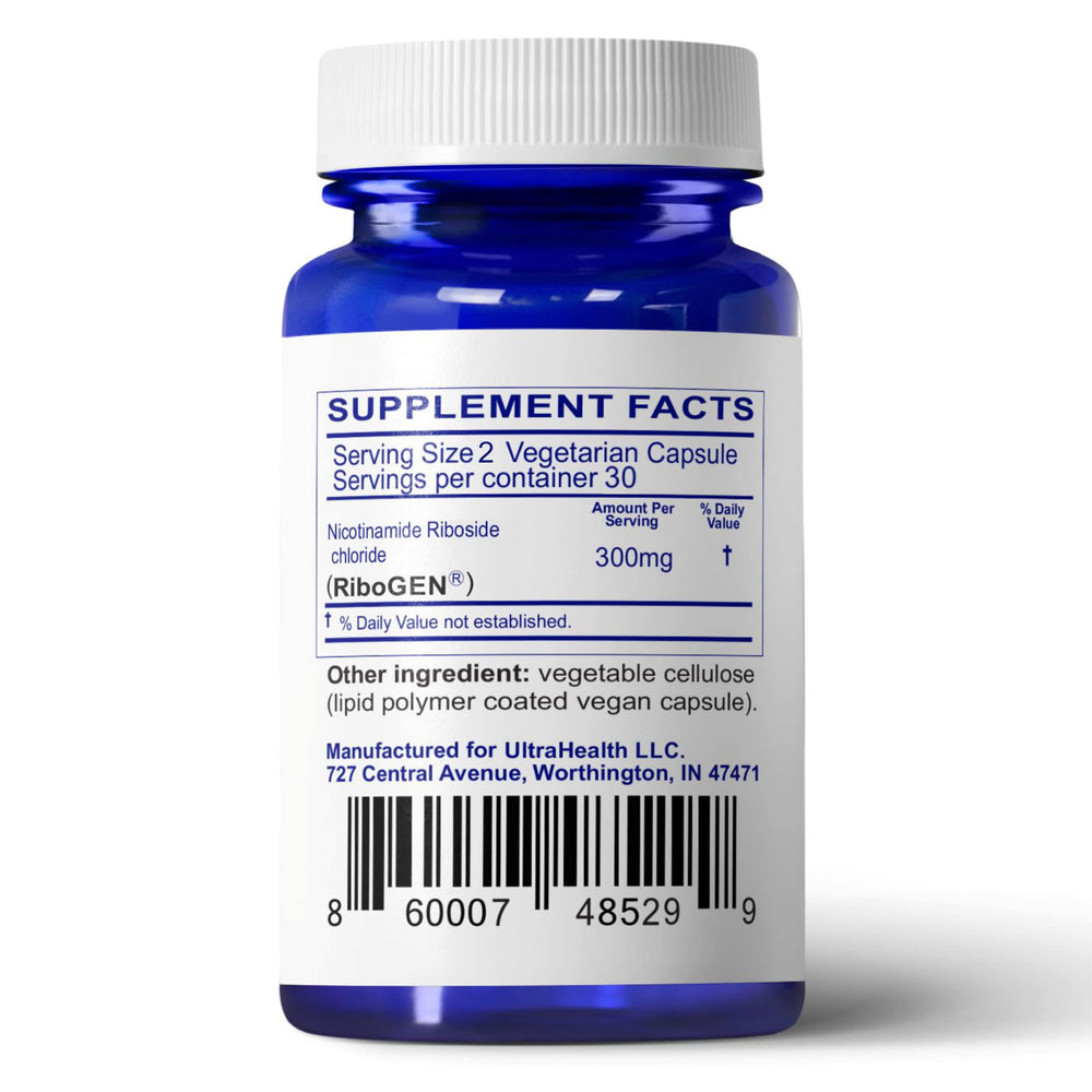 Liposomal coating on NR 300mg capsules to boost absorption