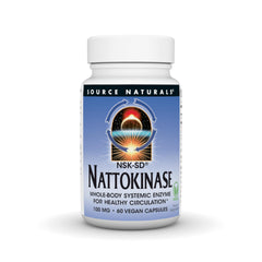 Source Naturals NSK-SD Nattokinase 100mg bottle front view