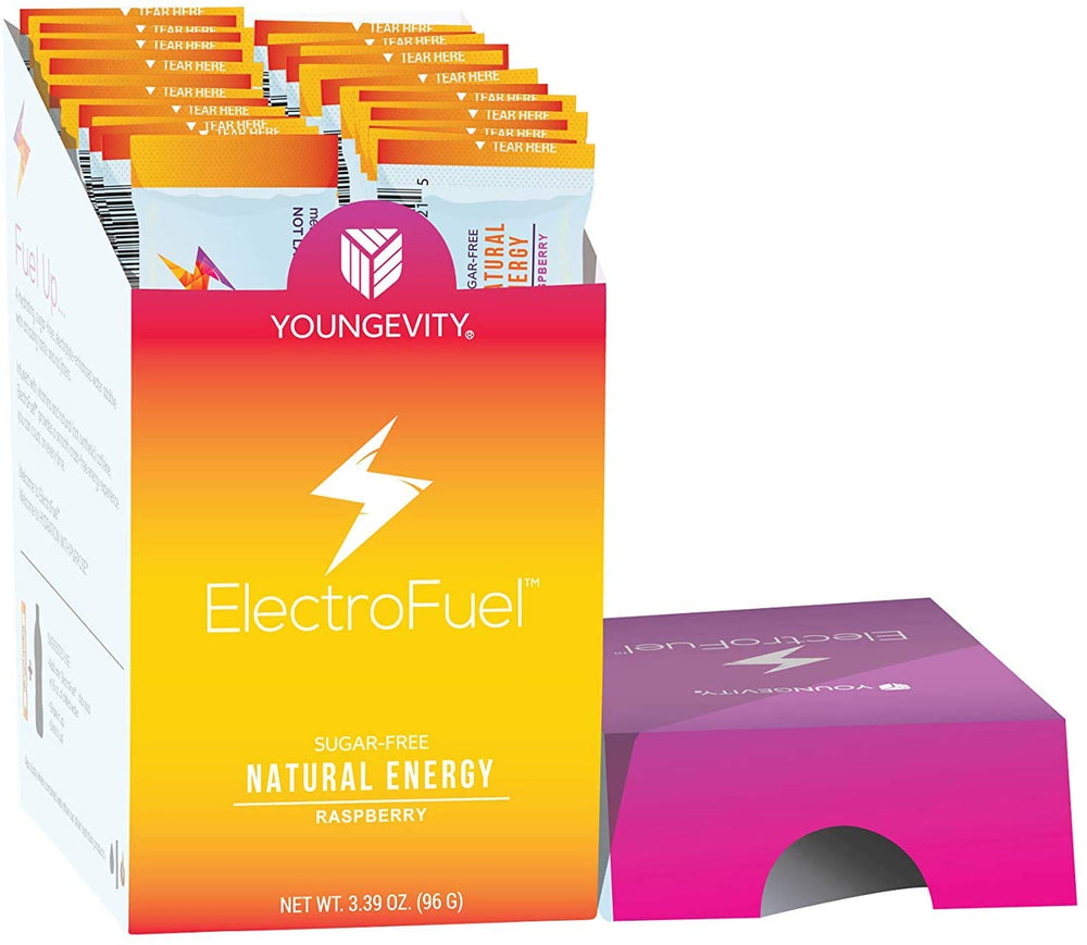 Nu Kai Wellness ElectroFuel Stik Raspberry hydration powder packet