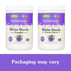 Ingredient blend of stevia powder and maltodextrin label