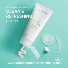 Close-up of AP 24 blend used in toothpaste