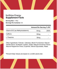 NuStrips caffeine vs coffee visual notes faster uptake without jitters.