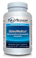 NuMedica OsteoMedica 120 Vegetable Capsules bottle with MCHC bone support