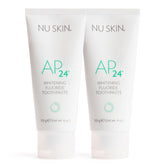 Nu Skin AP 24 Whitening Toothpaste tube with vanilla mint flavor