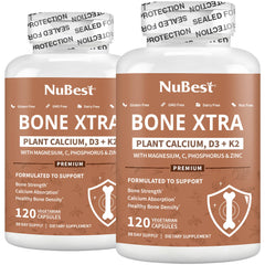 NuBest Bone Xtra bottle label on front