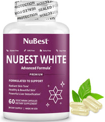 NuBest White bottle front view