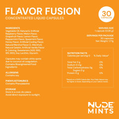 NUDE MINTS providing instant breath freshness