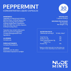Stylish NUDE MINTS on-the-go case