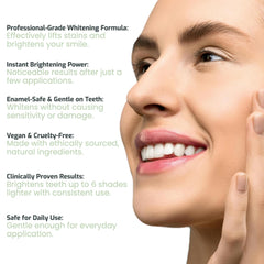 Nano hydroxyapatite toothpaste 4 oz label