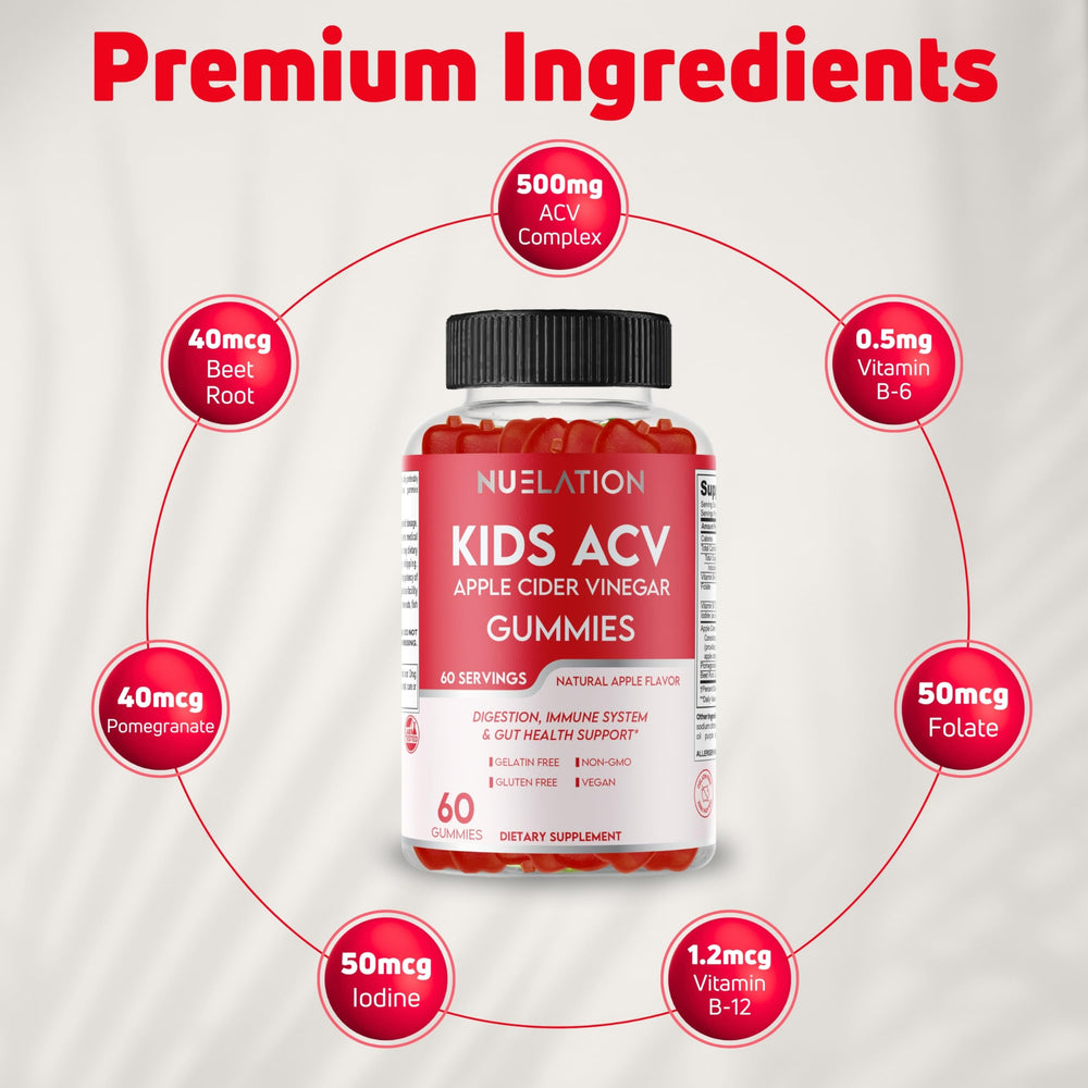 NUELATION family breakfast scene showing gummies fitting into everyday wellness