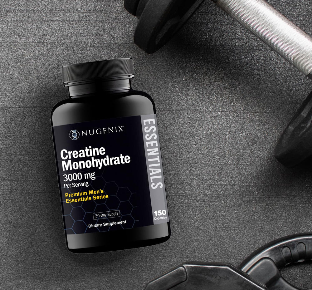 Nugenix Creatine Monohydrate can be stacked with other Nugenix supplements