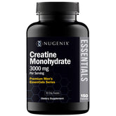 Nugenix Essentials Creatine Monohydrate pills bottle label