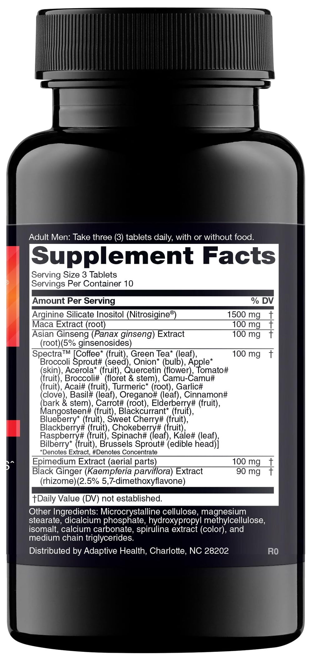 Nugenix Perform capsules close-up highlighting nitric oxide support potential.
