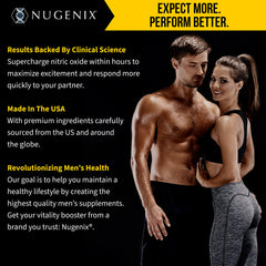 Nugenix Perform with other Nugenix products highlighting stacking for enhanced vitality.