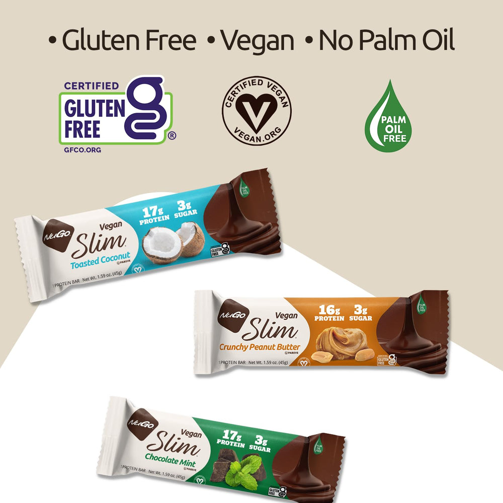 Nugo Crunchy Peanut Butter Protein Bar – 1.59 oz single bar