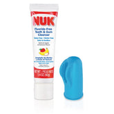 NUK Infant Tooth & Gum Cleanser 1.4oz bottle with flavor label