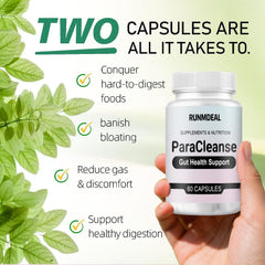 60 capsules bottle for colon support