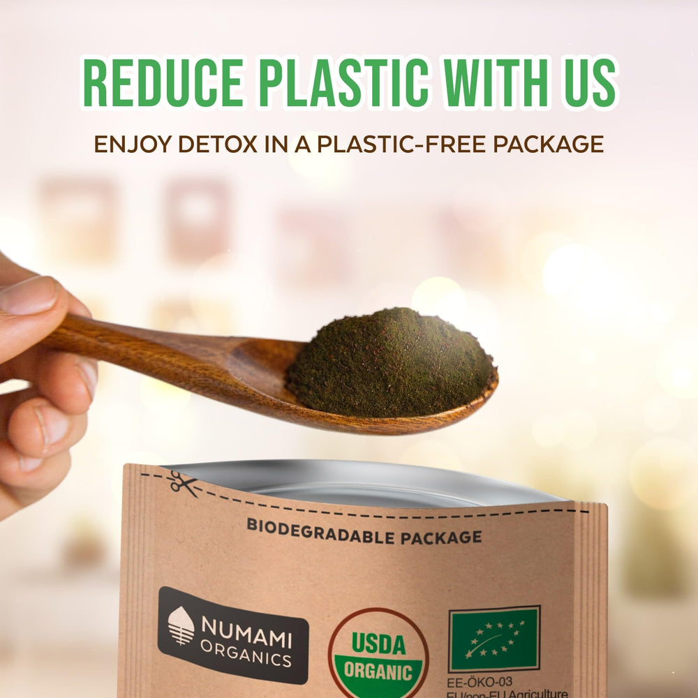 Glass of prepared detox smoothie with berries