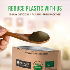 Glass of prepared detox smoothie with berries