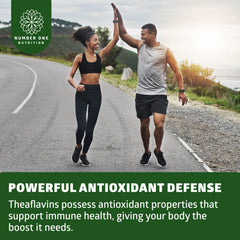 Number One Nutrition N1 Premium Theaflavins extract close-up with rich polyphenols