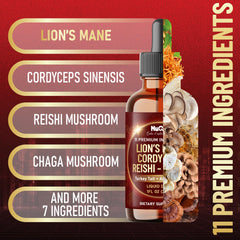 COA lab-tested 11in1 mushroom complex