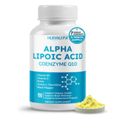 NURAFUSE bottle label showing Alpha Lipoic Acid with CoQ10