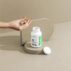 Product packaging box and Nuray bottle together