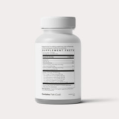 Wellness lifestyle scene featuring Nuray Omega-3 softgels