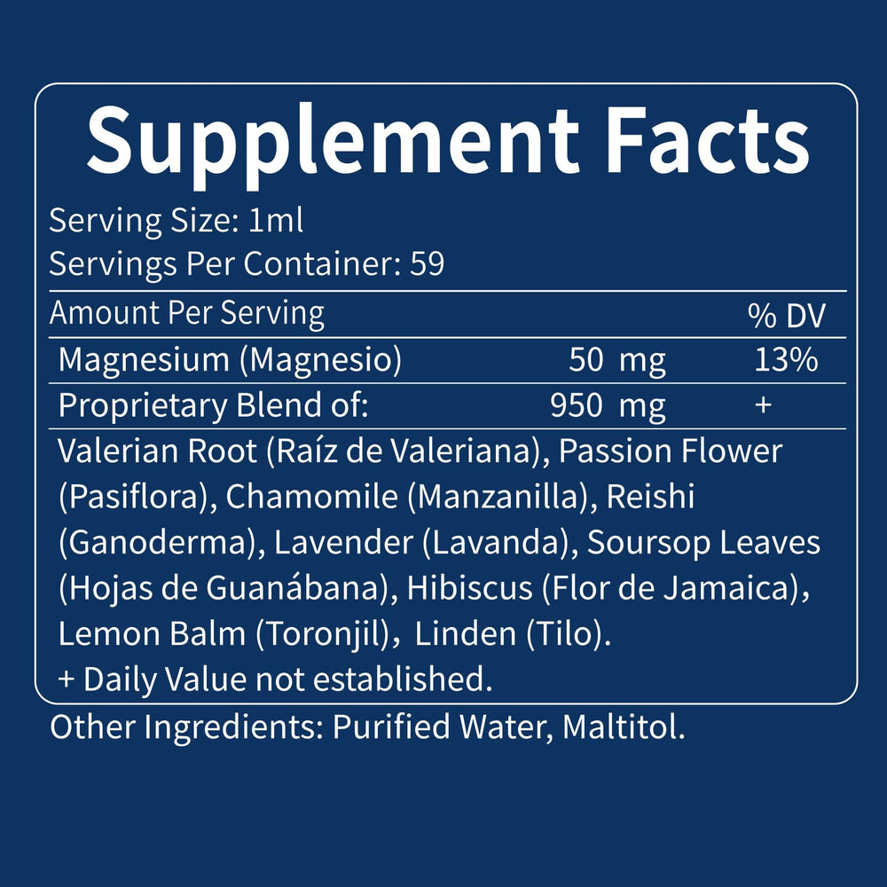 4oz bottle of Nurbetoxa Sleep Aid Drops