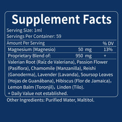 4oz bottle of Nurbetoxa Sleep Aid Drops