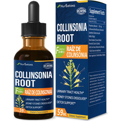 Nurbetoxa Collinsonia Stone Root Drops bottle 2oz