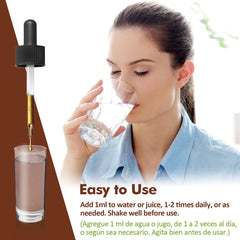Usage: add 1ml to water or juice daily