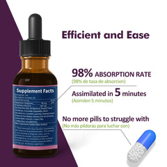 Dropper releasing liquid from Nurbetoxa Sleep Aid Drops