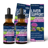 Nurbetoxa Milk Thistle Liver Support Drops bottle with dropper